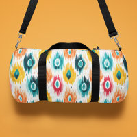 Monogram farbiges Tribal-Abstraktes Muster
