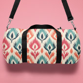 Monogram farbiges Tribal-Abstraktes Muster Duffle Bag