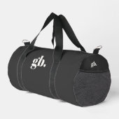 Monogram Fett Vintage Schwarz Duffle Bag (Rechte Ecke)