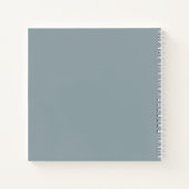 Monogram Fibre Art Butterfly Notizblock (Rückseite)