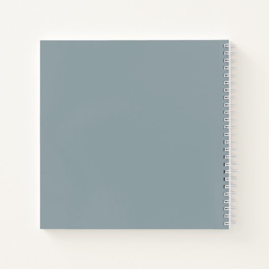 Monogram Fibre Art Butterfly Notizblock (Rückseite)