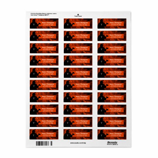 Monogram Fireman Flame Hintergrund (Vorne)