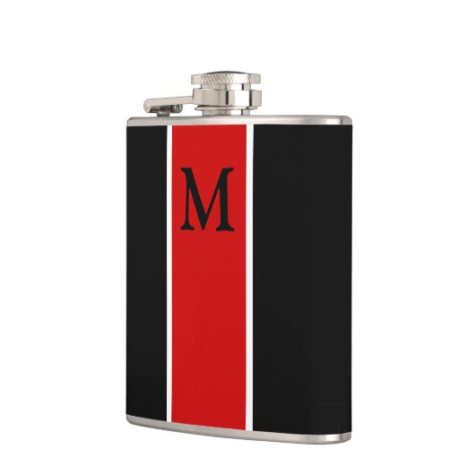 Monogram Flask Trauzeuge-Geschenk Flachmann (Links)
