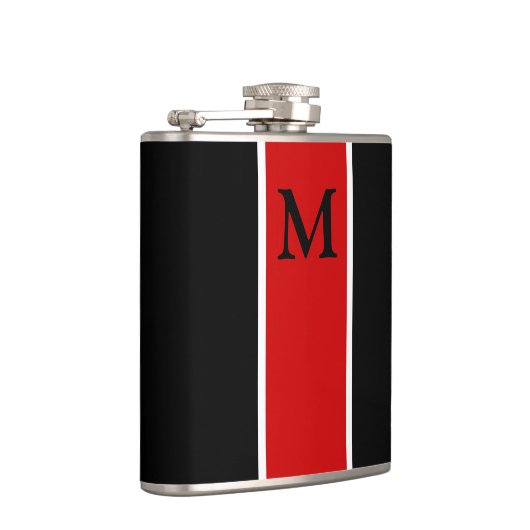 Monogram Flask Trauzeuge-Geschenk Flachmann (Rechts)