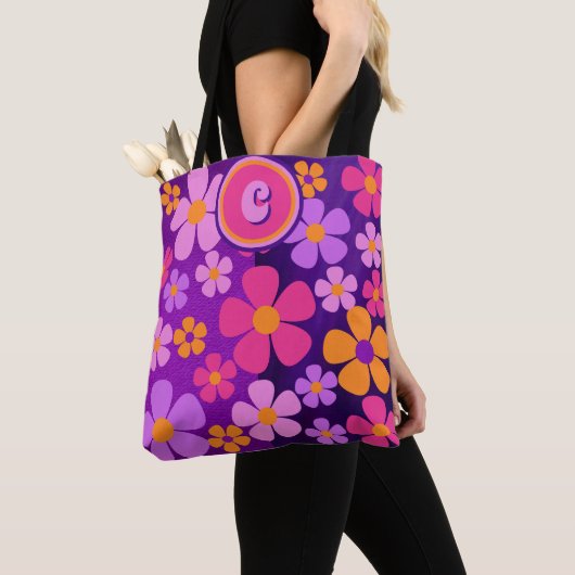 Monogram Floral Blossom Burst Vibrann Tasche (Von Nahem)
