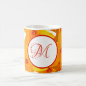Monogram Floral Classic Tasse (Mittel)