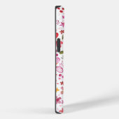 Monogram Floral Cottage Case-Mate iPhone Hülle (Rückseite / Rechts)