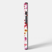 Monogram Floral Cottage Case-Mate iPhone Hülle (Rückseite / Links)