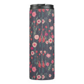 Monogram Floral Dark Thermosbecher (Rückseite)