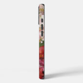 Monogram Floral Design Maßgeschneiderte iPhone Cas Case-Mate iPhone Hülle (Rückseite / Links)