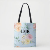 Monogram Floral Pattern Tasche (Vorderseite)