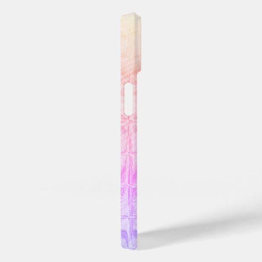 Monogram Floral Square Windows Aquarellfarbenpuren Case-Mate iPhone Hülle (Rückseite / Rechts)