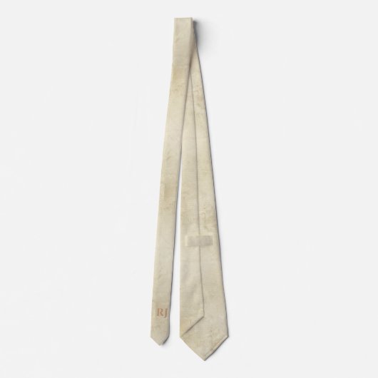 Monogram Formal Pearl Pattern Krawatte (Rückseite)