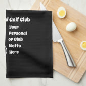 Monogram Foto Geschirrtuch (Viertel Falte)