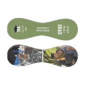 Monogram Foto GLAD DU BIST EIN GRAD-Abschluss Baseball (Paneele)