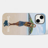 Monogram-Foto Hinzufügen Ihres Fotos Anpassen Case-Mate iPhone Hülle (Rückseite (Horizontal))