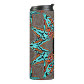 Monogram Fraktal Star of Future Thermosbecher (Nach links gedreht)