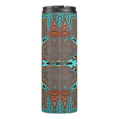 Monogram Fraktal Star of Future Thermosbecher (Rückseite)