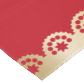 Monogram Frohe Weihnachten & ein glückliches neues Tischdecke (Schrägansicht)