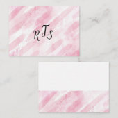 Monogram Fun Mitteilungskarte (Vorne/Hinten)