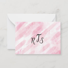 Monogram Fun Mitteilungskarte