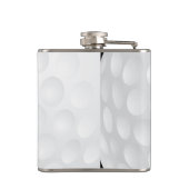 Monogram Funny ist im Loch Flachmann (Rückseite)