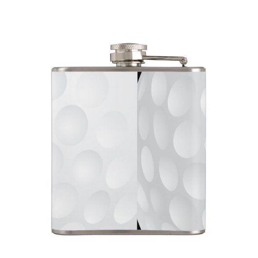 Monogram Funny ist im Loch Flachmann (Rückseite)