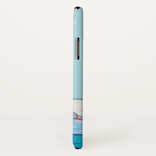 Monogram Funny Whimsisical Cats Trendy Modern Case-Mate iPhone Hülle (Hinten/Rechts)