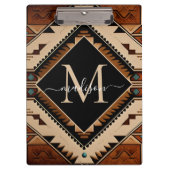 Monogram für den systemeigenen Amerikanische Urein Klemmbrett (Vorderseite)