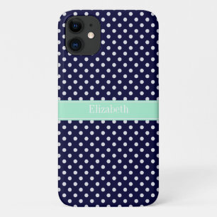 Monogram für die Bezeichnung von Nuancen in blau w Case-Mate iPhone Hülle
