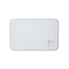 Monogram für die Blue Strip-Lilie Badematte