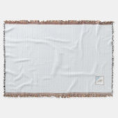 Monogram für die Blue Strip-Lilie Decke (Vorderseite)