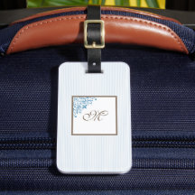 Monogram für die Blue Strip-Lilie