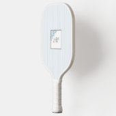 Monogram für die Blue Strip-Lilie Pickleball Schläger (Links)
