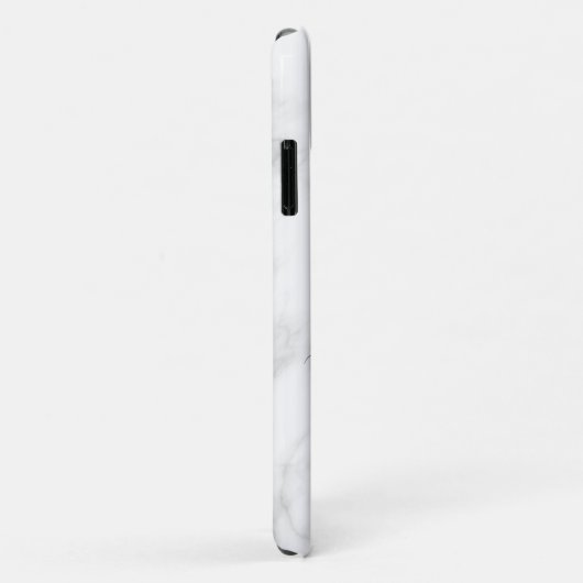 Monogram für moderne Girly-Marmor-Namen Case-Mate iPhone Hülle (Hinten/Rechts)