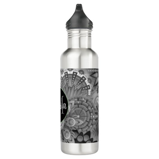 Monogram für Trippy-Mandalase Edelstahlflasche (Rechts)