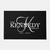 Monogram  fußmatte (Vorderseite)