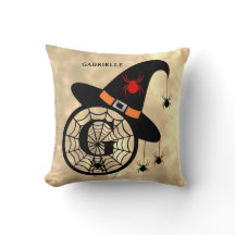 Monogram G Halloween Sky Hexenspinnen Name