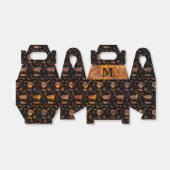 Monogram Gable von Steampunk-farbigen rostfreien S Geschenkschachtel (Ungefaltet)