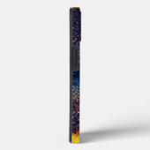 Monogram Gelbe Sonnenblume Verschließen mit Initia Case-Mate iPhone Hülle (Rückseite / Rechts)