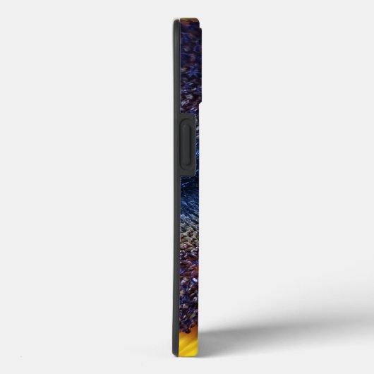 Monogram Gelbe Sonnenblume Verschließen mit Initia Case-Mate iPhone Hülle (Rückseite / Rechts)