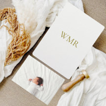 Monogram Gender Neutral Birth