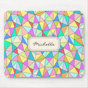 Monogram Geomerful Bright Mousepad