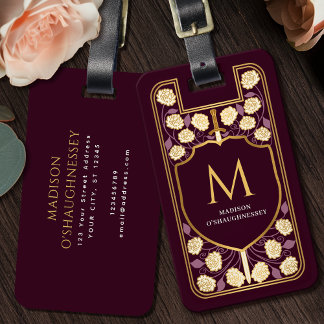 Monogram Gepäckanhänger