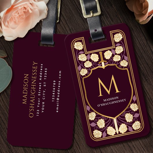 Monogram Gepäckanhänger