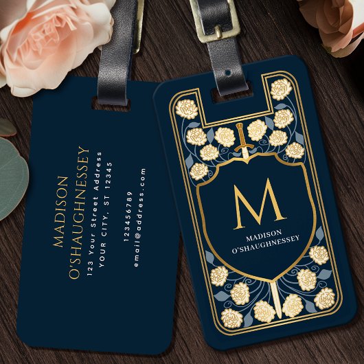 Monogram Gepäckanhänger