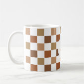 Monogram geprüft Brawn Modern Simple Kaffeetasse (Links)