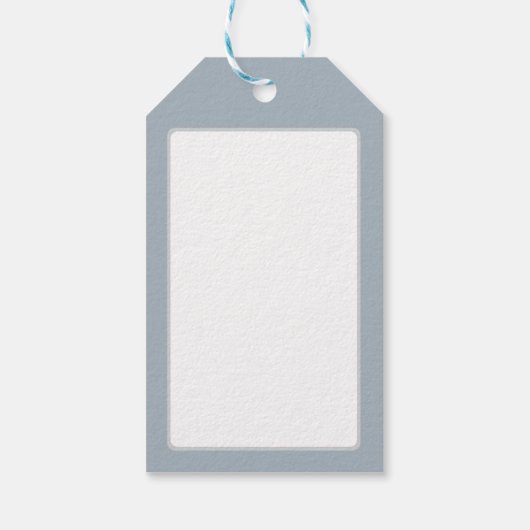 Monogram Geschenkanhänger (Rückseite)