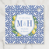 Monogram Geschenkanhänger (Rückseite)