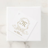 Monogram-Geschenkmarke Geschenkanhänger (Beispiel)